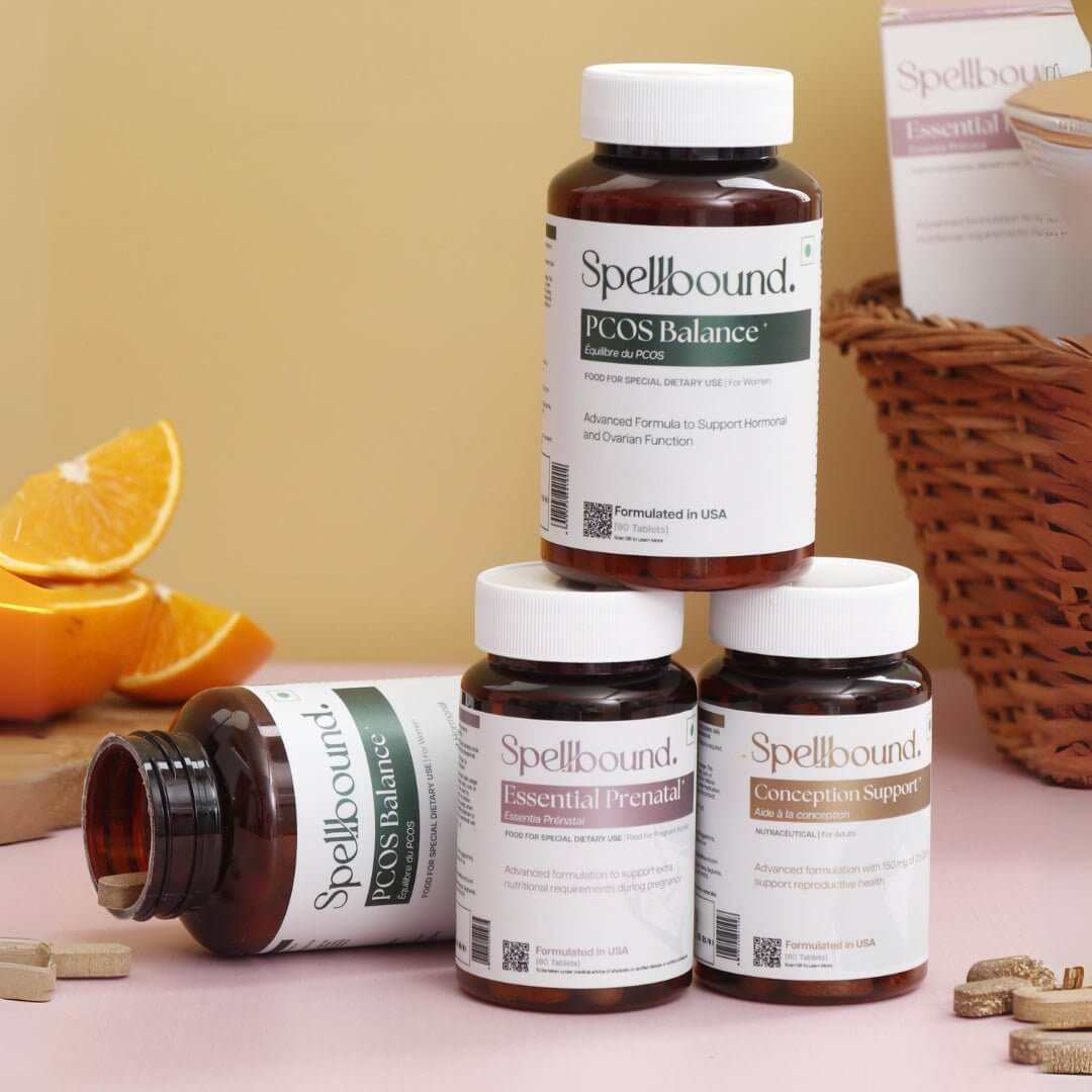 PCOS Pre - Pregnancy Bundle - Spellbound, vitamins for pcos, adrenal pcos, best supplements for pcos